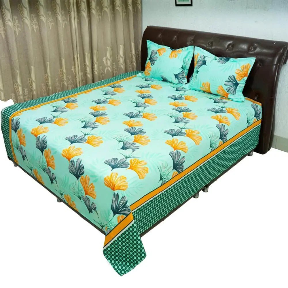 RTP Ginkgo Biloba Past Bed Sheet