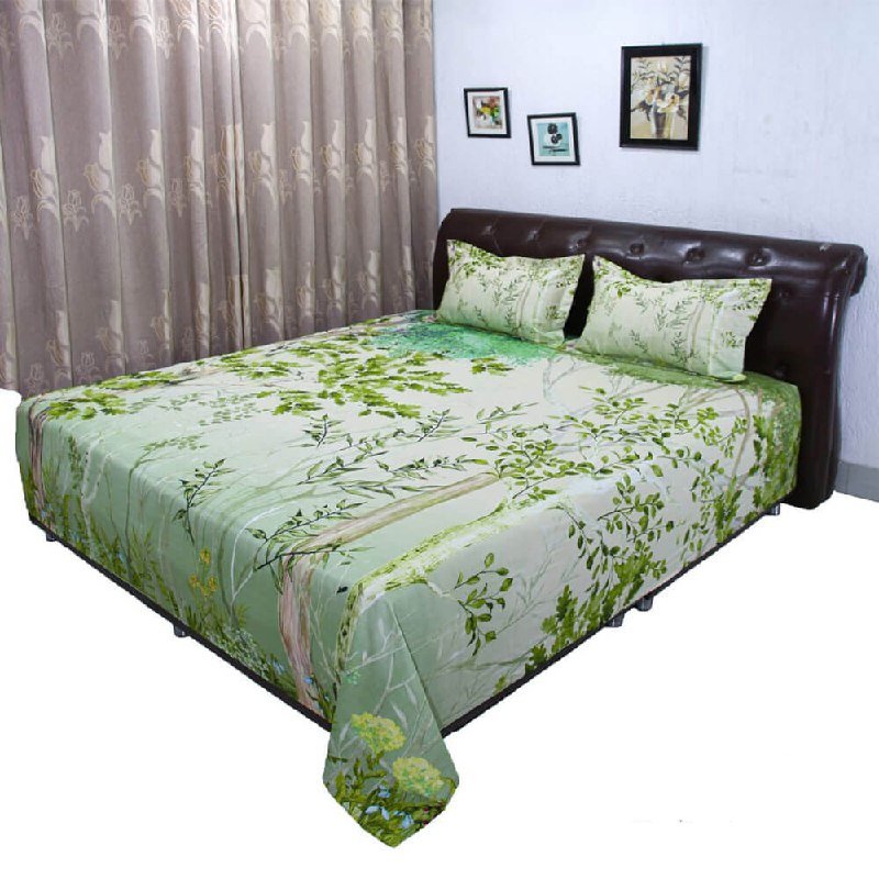 Bed Sheet RTP Goo Green