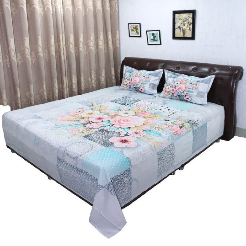 Rose Swatch Box Bed Sheet RTP