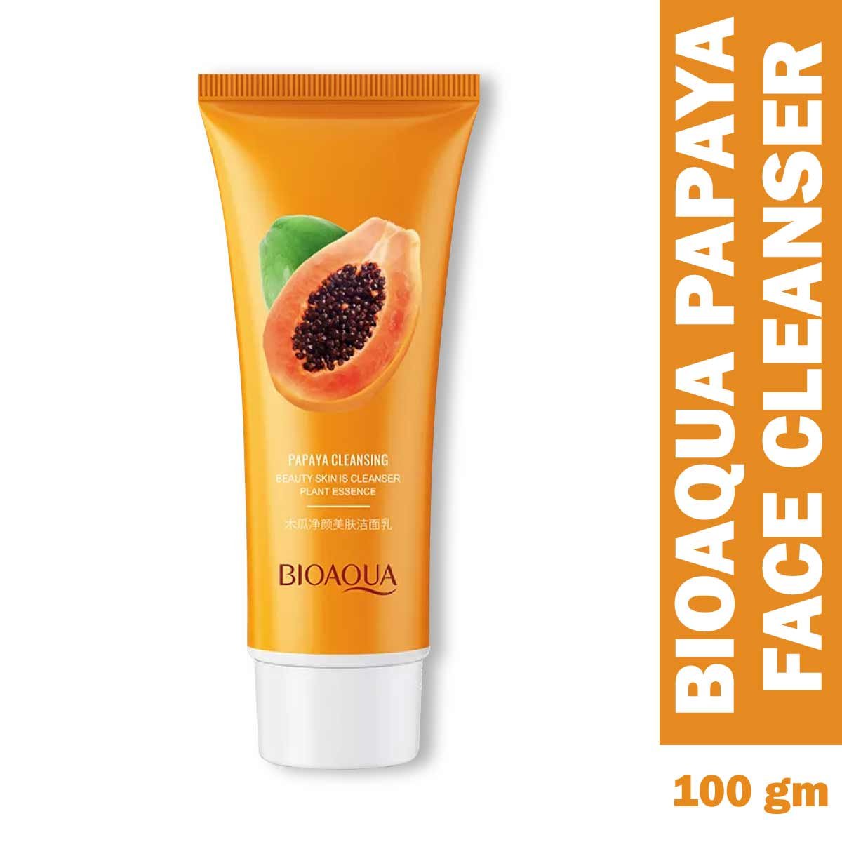 FACE WASH BIOAQUA PAPAYA PURIFYING MOISTURIZING FACE WASH 100GM