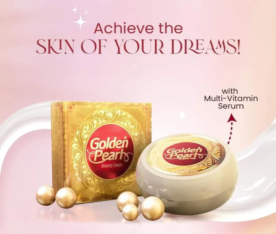 WHITENING CREAM GOLDEN PEARL BEAUTY CREAM AVOCADO & ALOVERA 15GM